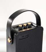 Altavoz Bluetooth inalámbrico pequeño, portátil, para exteriores, con barra de sonido de graves