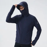 Summer UPF 50+ UV Sun Protection Skin Coats Men Ultra-Light Sportswear Hooded Outwear Men Windbreaker Casual Jackets - Lootquake
