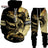 New 3D Fishing Art Print Casual Couple Hoodies Outfits Hip Hop Streetwear Hooded Sweatshirt+Sweat Pants Men's Tracksuit Set - Lootquake