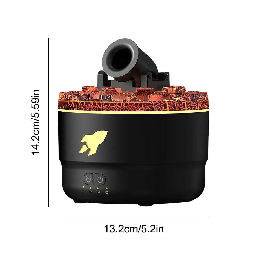Humidificador de aroma con temporizador y torreta Cannon Blast para dormitorio.