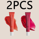 Summer Friday's Vanilla Beige Lip Balm Moisturizing Transparent Lipstick Set Lip Makeupv Smooth Soft Tube Mirror Lip Gloss