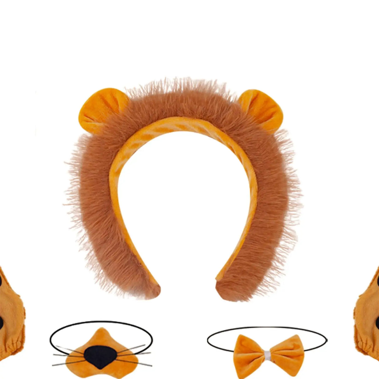 Halloween Animal Costume Set Decoration Headpieces Cosplay Party Supplies for Adults Cosplay Themed Parties Holiday Carnival