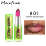 Crystal translucent color-changing jelly lipstick, moisturizing crystal lip gloss, long-lasting lip balm for daily makeup