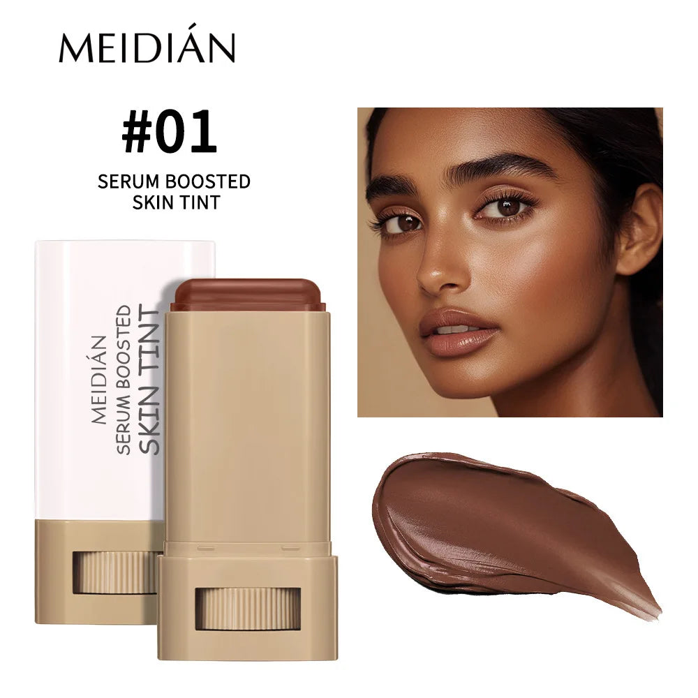 Waterproof And Lasting Temperature Change Foundation Make-up Cream Stick Luster Moisture Concealer Moisturizing LiquidFoundation