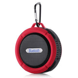 Altavoz Bluetooth inalámbrico impermeable con ventosa para deportes al aire libre, mini subwoofer para ducha, coche, teléfono inteligente, micrófono TF C6