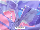 Girls Korean Polar Fleece Outdoor Jacket 4-12 Yrs Children's Autumn Winter Thickened Hooded Windbreaker Kids Girl's Fashion Coat - Lootquake