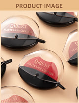 Lip-shaped lipstick seal Sip into makeup lazy blush lipstick Matte makeup effect Moisturizing lip gloss Waterproof non-stick cup