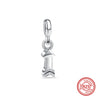 New 925 Silver Rings Styling Two-ring Connector Links Charms Beads Fit Original Pantaro Me Rings Bracelet DIY For Women Jewelry - Lootquake