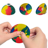 Hip Hop Pops Rubber Anti Stress Bouncing Ball Bounce Novel Fidget Toys Spinner Bowl Spinning Top Jumping Popper Ball for Kid Toy - Lootquake