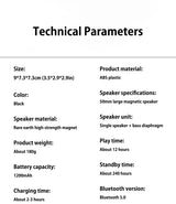 Altavoz Bluetooth inalámbrico con IA, control de voz artificial inteligente, tarjeta de inserción, audio pequeño, teléfono móvil, computadora de escritorio