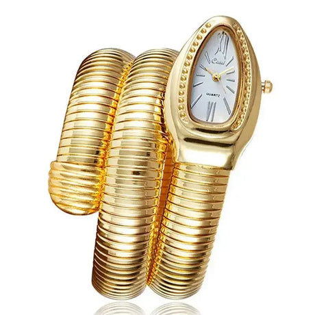 Women Quartz Watch Stainless Steel Bracelet  Fashion Gold Ladies Watches Clock Luxury High-quality Ladies Wristwatch(Only Watch) - Lootquake