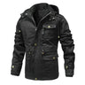 Winter Men's Warm Padded Jackets Fashion Men Fleece Lined Thermal Hooded Coats Men Mountain Ski Windbreaker Jackets Clothing - Lootquake