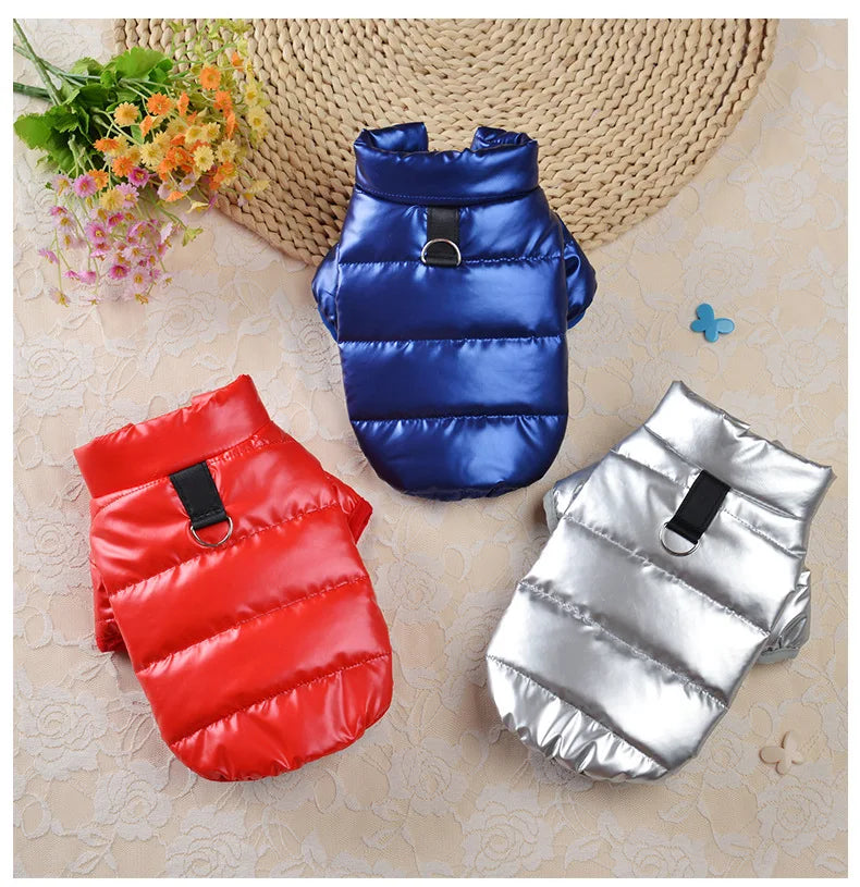 Veste imperméable pour petit chien, vêtements pour York, manteau pour petit chien, sweat à capuche pour chihuahua, produits pour animaux de compagnie, laisse pour chien, hiver