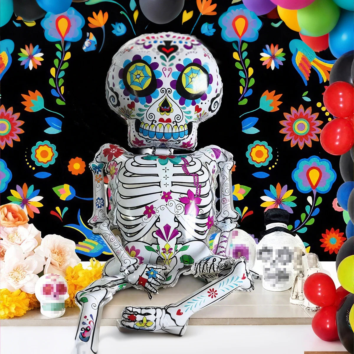 Spirit Festival, Ghost party, terrifying party decorations for the Day of Death, Halloween interior decoration, Halloween party,