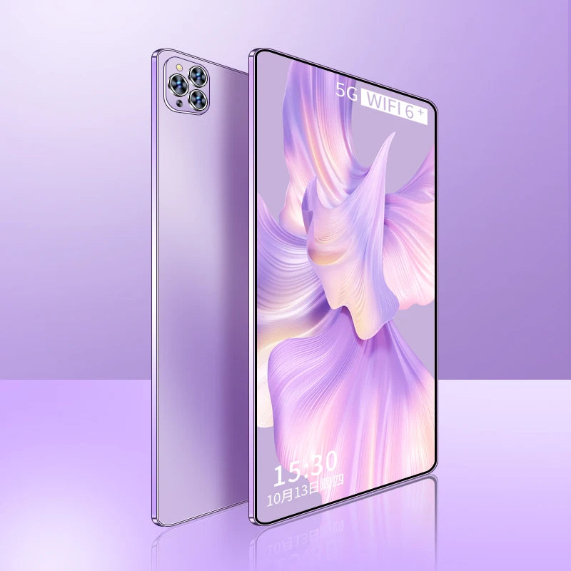 Nueva tableta Android 5G Pad Pro de 10,1 pulgadas con 8 GB de RAM, 512 GB de ROM, ocho núcleos, soporte para llamadas, tarjeta SIM dual, batería de 8000 mAh