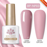 BORN PRETTY 10ml Reflective Glitter Gel Nail Polish Carat Mirage Sparkling Color Shine UV LED Soak Off Semi-Permanant Varnish