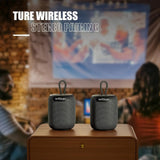 Altavoces Bluetooth, Altavoces Portátiles de 15 W Bluetooth Inalámbricos V5.3 con Sonido Estéreo, Extra Bass Activo, Resistente al Agua IPX7