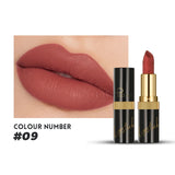 Luxury Lipstick - Intense Moisture, Waterproof, Non-stick - Long-lasting, Non-fading Color