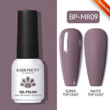 BORN PRETTY 10ml Reflective Glitter Gel Nail Polish Carat Mirage Sparkling Color Shine UV LED Soak Off Semi-Permanant Varnish