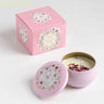Velas aromáticas de osmanthus y gardenia con pétalos. Pequeñas velas aromáticas románticas para cumpleaños de niñas. Aromaterapia para el hogar.
