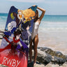 Anime B-RWBYS Microfiber Beach Towel