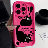Black Cat Phone Case