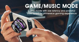Minialtavoz Bluetooth portátil G200 con iluminación RGB, altavoz magnético BT5.3, minicaja de sonido, 7 horas de reproducción, soporte para teléfono, novedad de 2025
