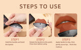 Lip-shaped lipstick seal Sip into makeup lazy blush lipstick Matte makeup effect Moisturizing lip gloss Waterproof non-stick cup