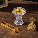 Brûleur d'arômes en cristal de style marocain, diffuseur de parfum, lanterne Arabian Night, bougeoirs, décoration de maison de luxe