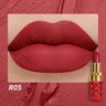 Matte Lipstick, 18-Color, Long-Lasting, Non-Stick Cup, Fade-Resistant, Velvety Texture, Luxurious Hydrating Lip Makeup For All-D