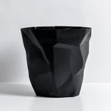 Creative Irregular Trash Can Bathroom Waste Garbage Bin Household Toilet Bin Home Rubbish Can for Kitchen Bathroom Garbage