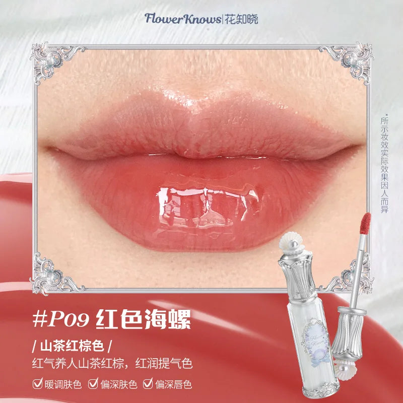 Flowerknows Strawberry Cupid Lipstick Cake Matte Velvet Lipgloss Lip Mud Makeup Korean Flower Know Lip Cream For Girls&Women