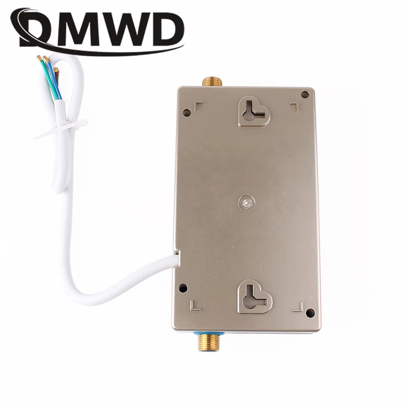 Calentador de agua eléctrico instantáneo sin tanque, control remoto, grifo de cocina, grifo de baño, ducha, ajuste de temperatura