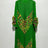 2024 Miyake Fashion Splicing Leopard Print Maxi Dress with Round Neck Hand Shake Flower Horn Sleeves Long Loose Fit Long Dress - Lootquake
