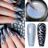 8ml Super Shine Silver Metal Painting Gel Nail Polish High-density Mirror Effect Semi Permanant Nail Art Manicure Varnish