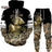 New 3D Fishing Art Print Casual Couple Hoodies Outfits Hip Hop Streetwear Hooded Sweatshirt+Sweat Pants Men's Tracksuit Set - Lootquake