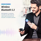 New Trend! TWS Bluetooth Bone Conduction Mini Speaker, Super Portable, Rich Bass Sound for Outdoor Exercise & Party