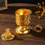 Brûleur d'arômes en cristal de style marocain, diffuseur de parfum, lanterne Arabian Night, bougeoirs, décoration de maison de luxe