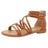 Large Size Summer Women 1cm Platform 2cm High Heels Sandals Lady Lightweight Solid Color Shoes Female Comfortable Roman Flats - Lootquake