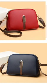 100% Genuine Leather Shoulder Bag for Women | Designer Cowhide Flap Handbag & Luxury Messenger Crossbody Bag