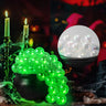 Halloween Indoor Decor DIY Bubbling Witch Cauldron Set Large Black Plastic Bowl for Spooky Party Decoration Home Table Kitchen