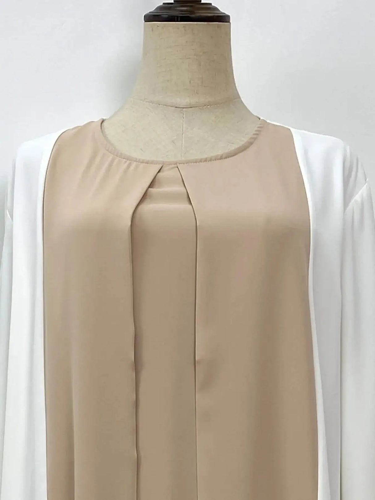 Vestido de fiesta musulmán Eid para mujer, Abaya de Ramadán, vestido largo falso de dos piezas, marroquí, Dubái, Turquía, bata Jalabiya 2024
