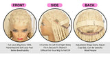 613 Blonde Knotless Boho Braids Wig | Full Lace | Baby Hair | Kanekalon Synthetic