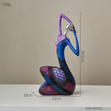 Creative Abstract Home Decor Character Sculpture Living Room Modern Art Dolls Desktop Decorations Accessories Gifts