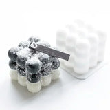 Molde para velas navideñas, hecho a mano, de silicona 3D, para jabón, velas aromáticas, decoración del hogar