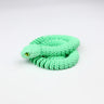 Snake Sculpture Articulated Snake Decor Articulated Animals Figurine with Movable Joints 3D Printed Model Home Desktop Ornament