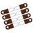 Zipper Slider Replacement Zipper Puller Tag Fixer Repair Kit Zipper for Sewing Clothes Travel Bag Suitcase Clothes Tent Backpack - Lootquake