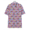 3D Print Pepperoni Pizza Graphic Aloha Shirts For Men Short Sleeve Oversized Beach Hawaii Shirts Mens Button Up Tee Shirt Tops - Lootquake