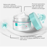 Crema facial reafirmante con colágeno, renovación, nutrición profunda, reducción de manchas oscuras, pecas, aclaramiento, piel suave, lifting, crema reafirmante.