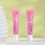 6Pcs Fruity Flavor Watery Glossy Lip Gloss Set Clear Lip Gel Hydrating Moisturizing Lip Gloss Women Lips Makeup Wholesale